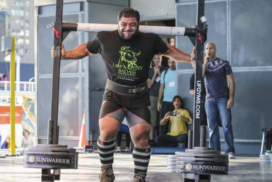 Patrick Baboumian 550 kg